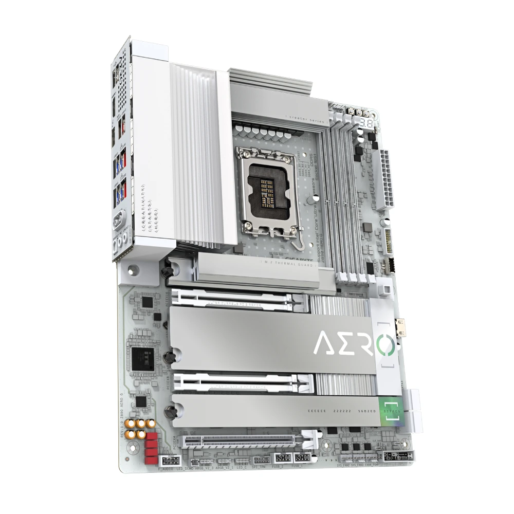 Gigabyte Motherboard Z890 AERO G WIFI7 DDR5 For Intel Ultra Processors view 3
